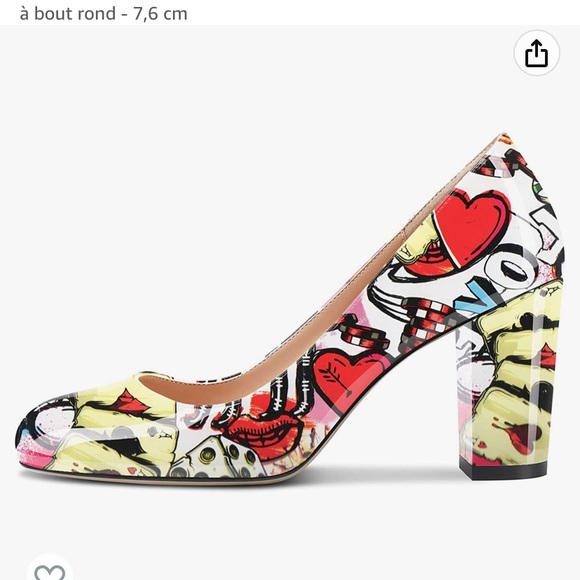 shoes size 7never worne tobig for me and amazone dont tare them back - Picture 4 of 6